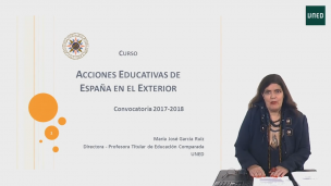 Presentación del curso de PFP de Acciones Educativas de España en el Exterior