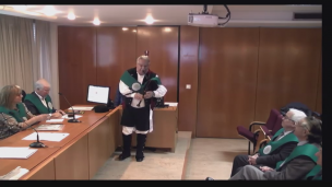 Cierre con concierto de gaitas por parte de La Banda de Xuntanza de Galegos de Alcobendas