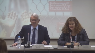 Inauguración de la III Jornada de la UNED en conmemoración del Día Internacional de la Eliminación de la Violencia contra la Mujer